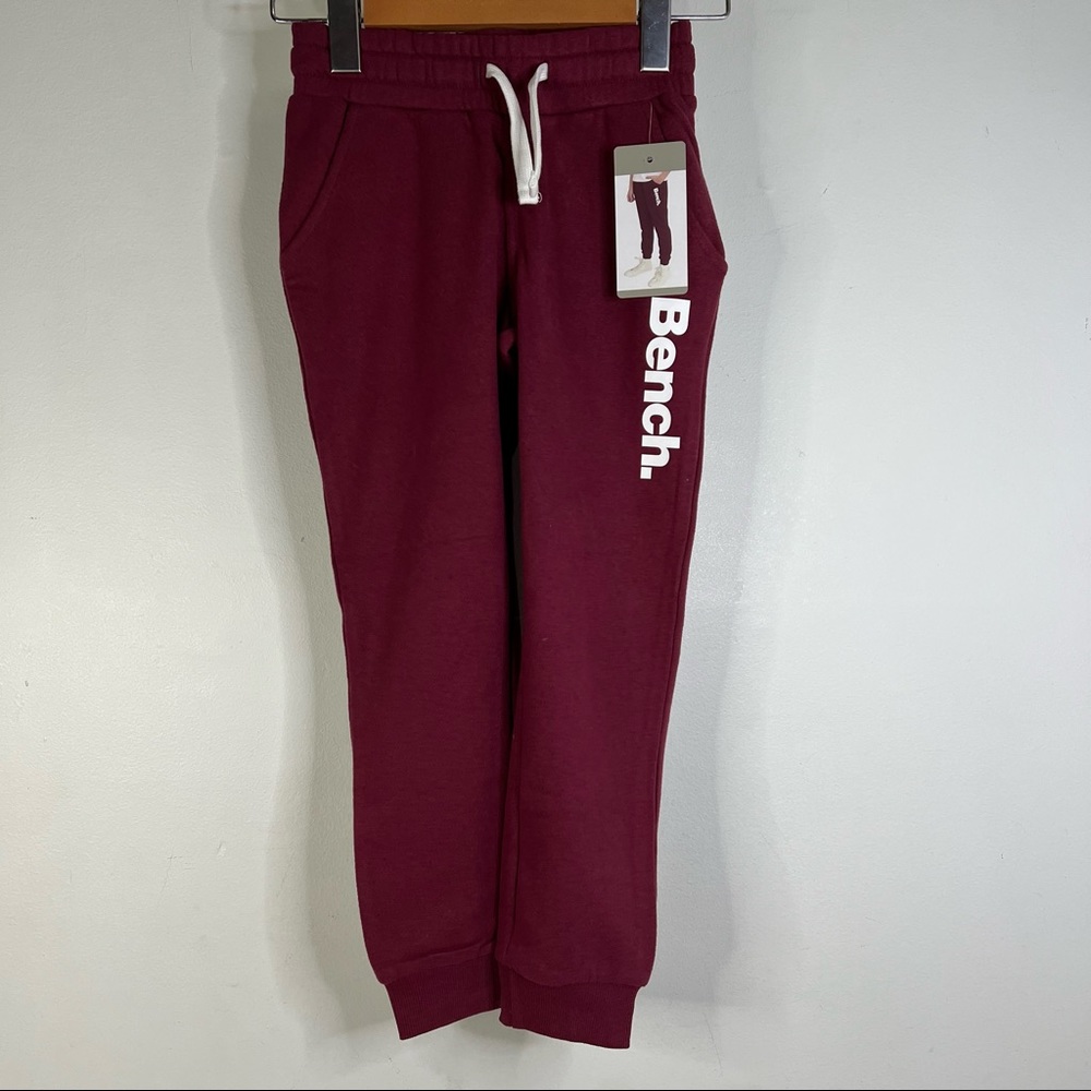 NEW Bench Maroon Joggers Size 6T